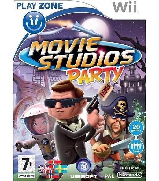 Nintendo Wii movie studios party, Spelcomputers en Games, Games | Nintendo Wii, Zo goed als nieuw, Avontuur en Actie, 3 spelers of meer