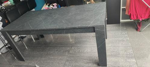 Mooi eettafel met marmerpatroon 180 x 90, Huis en Inrichting, Tafels | Eettafels, Zo goed als nieuw, 50 tot 100 cm, 150 tot 200 cm