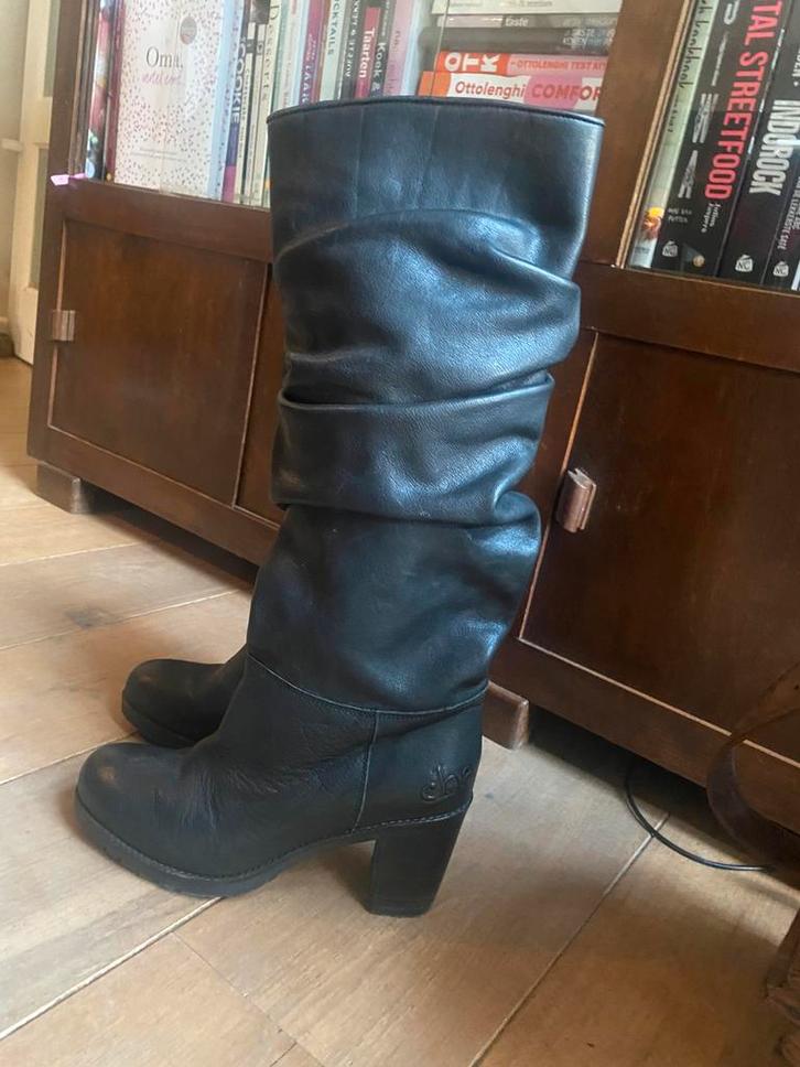 Lederen laarzen CHA zgan mt 41 (gratis gepoetst! :)), Kleding | Dames, Schoenen, Zo goed als nieuw, Hoge laarzen, Zwart, Ophalen of Verzenden