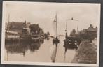 echtenerbrug  dorpsgezicht met vaart, Verzenden, 1940 tot 1960, Gelopen, Friesland