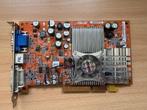 ASUS ATI AMD Radeon A9600XT 128MB AGP DVI VGA S-VIDEO, Computers en Software, Videokaarten, Gebruikt, Ophalen of Verzenden, AGP