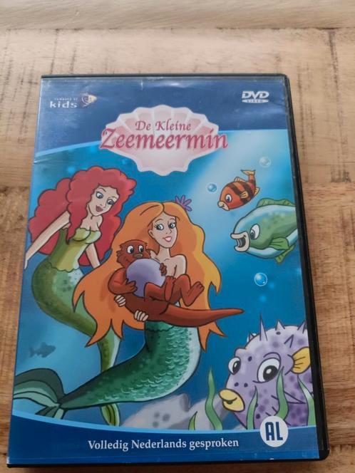 Dvd van de kleine zeemeermin, Cd's en Dvd's, Dvd's | Tekenfilms en Animatie, Zo goed als nieuw, Europees, Alle leeftijden, Ophalen of Verzenden