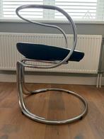 Tatlin Stoel - Design Klassieker, Huis en Inrichting, Gebruikt, Zwart, Ophalen of Verzenden, Metaal