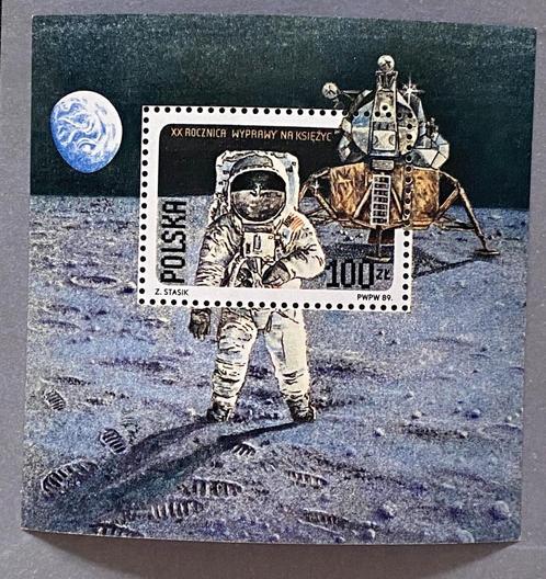 67. Polen 1989 postfris mi blok 109 A = Getand, Postzegels en Munten, Postzegels | Europa | Overig, Postfris, Polen, Verzenden