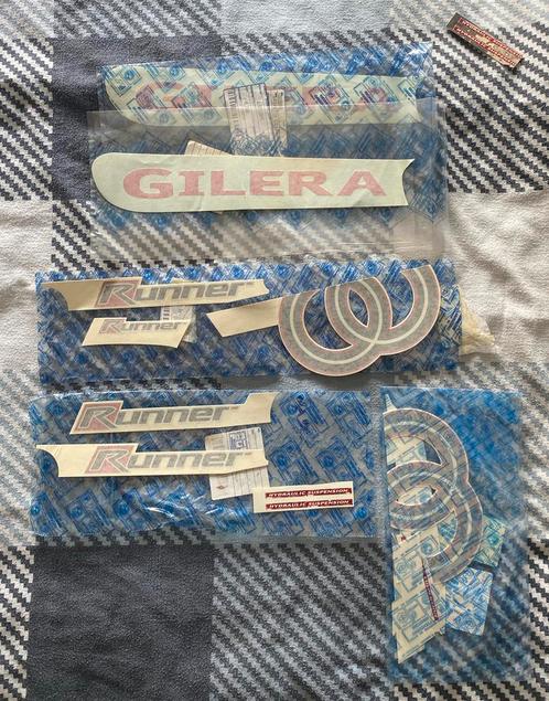 Gilera runner stickers, Verzamelen, Stickers, Nieuw, Overige typen, Ophalen of Verzenden