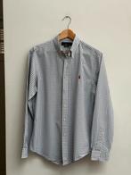 Ralph Lauren overhemd wit met blauw ruitpatroon – maat L, Kleding | Heren, Overhemden, Wit, Ralph Lauren, Ophalen of Verzenden