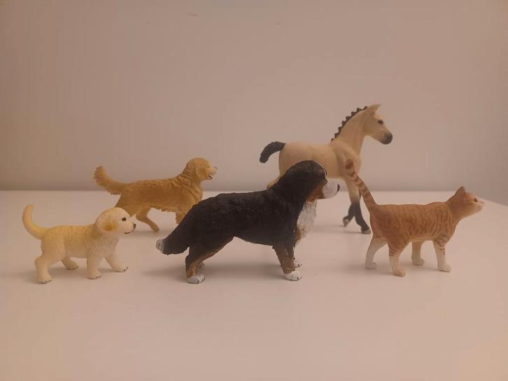 Schleich Dieren Set - Kerst Schoencadeautje!, Kinderen en Baby's, Speelgoed | Overig, Zo goed als nieuw, Jongen of Meisje, Ophalen of Verzenden