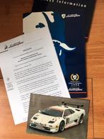 Lamborghini Diablo incl SV-R at Super Sport Trophy persmap, Ophalen of Verzenden, Zo goed als nieuw