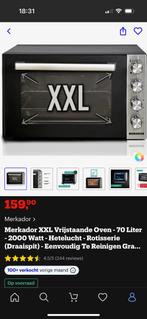 Merkador XXL vrijstaande oven 70L 2000Watt hete lucht, Witgoed en Apparatuur, Ovens, Ophalen, Minder dan 45 cm, Oven, Hete lucht