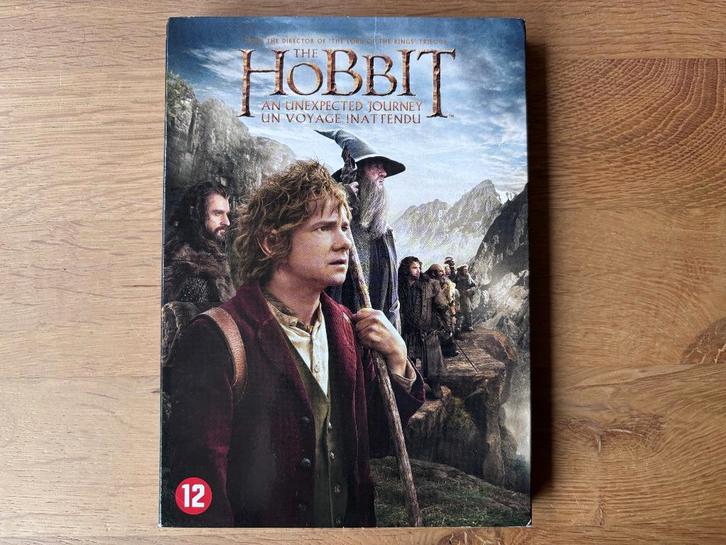 DVD The Hobbit - An unexpected journey, Cd's en Dvd's, Dvd's | Tv en Series, Zo goed als nieuw, Actie en Avontuur, Vanaf 12 jaar
