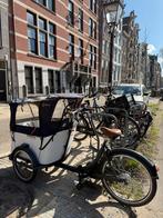 Babboe Curve Bakfiets met Regentent, Fietsen en Brommers, Fietsen | Bakfietsen, Gebruikt, Huif, 3 kinderen, Ophalen