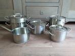 Pannen set rvs van de Hema, Ophalen, Gebruikt, Rvs, Pannenset