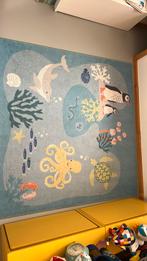 Kleed ikea blabingad zeedieren, Kinderen en Baby's, Kinderkamer | Inrichting en Decoratie, Ophalen, Gebruikt, Kleed of Kussen