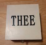 Houten thee doos, Overige materialen, Gebruikt, Overige typen, Ophalen of Verzenden