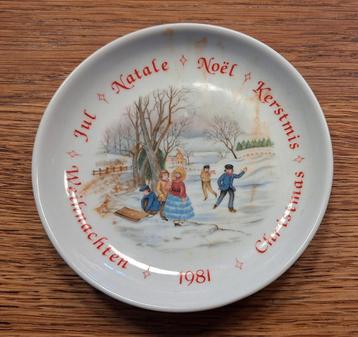 Avon Schwarzenhammer Kerstbordje 1981 beschikbaar voor biedingen