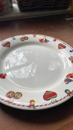 Gien JOYEUX NOËL dinerbord, Ophalen of Verzenden, Zo goed als nieuw, Bord(en), Overige stijlen