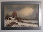 Jan van Amerongen (1929) - Winterlandschap, Antiek en Kunst, Kunst | Schilderijen | Klassiek, Ophalen