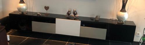 Hoogglans hangkast met 2x la extra, Huis en Inrichting, Kasten | Wandmeubels, Zo goed als nieuw, Minder dan 100 cm, Minder dan 150 cm