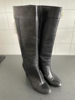 Hugo Boss hoge zwarte leren laarzen, model Charissa, maat 40, Kleding | Dames, Hoge laarzen, Zwart, Ophalen of Verzenden, Zo goed als nieuw