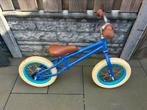 Blauwe kinder loopfiets in nieuwstaat, Ophalen, Zo goed als nieuw, Minder dan 16 inch