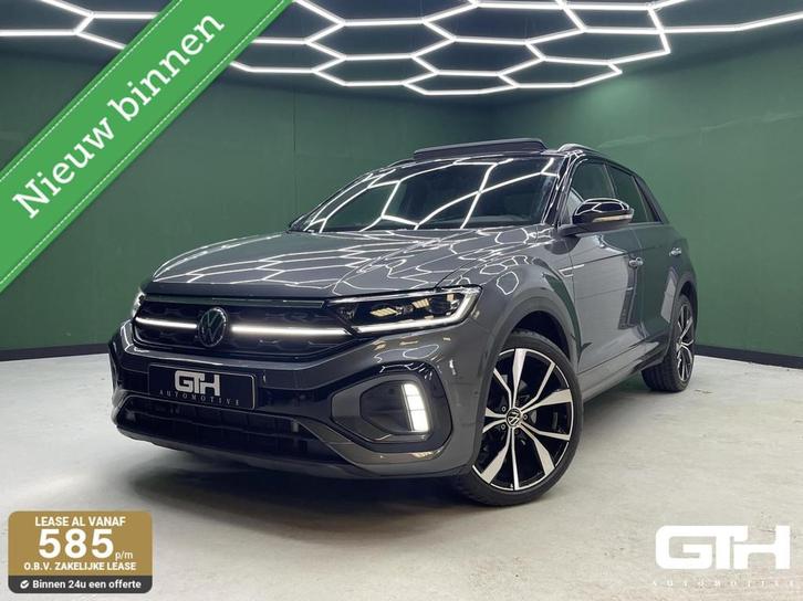 Volkswagen T-Roc 1.5 TSI R-Line | Black Edition | IQ | Pano, Auto's, Volkswagen, Bedrijf, Te koop, T-Roc, ABS, Achteruitrijcamera