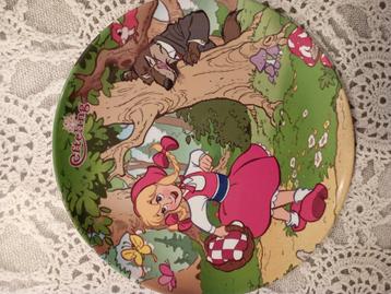 3x Efteling, roodkapje melamine bord beschikbaar voor biedingen
