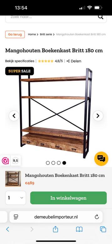 Stoere boeken en/of tv kast