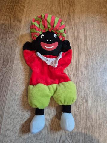 Zwarte piet handpop knuffel beschikbaar voor biedingen