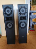 Fenton SHF700B hifi speakerset 400W - 2x 6.5" - Zwart, Zo goed als nieuw, 120 watt of meer, Front, Rear of Stereo speakers, Ophalen