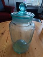 Antieke Glazen Stolpfles, Huis en Inrichting, Woonaccessoires | Stolpen, Ophalen of Verzenden, Gebruikt