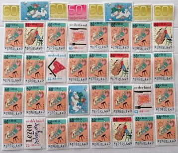 Kinderpostzegels 40 zegels  beschikbaar voor biedingen