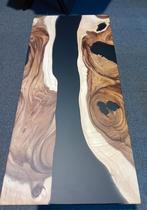 epoxy rivier salontafel Suar hout zeer mooi en uniek!, 100 tot 150 cm, Industrieel modern, Nieuw, Minder dan 50 cm