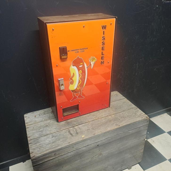 Mr. Hotdog mannetje wisselautomaatje, Verzamelen, Automaten | Overige, Gebruikt, Ophalen