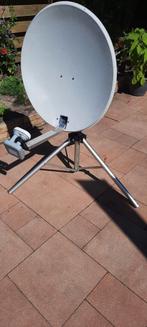 Schotel met standaard, kop, snoeren en satfinder., Ophalen, Zo goed als nieuw, Overige merken