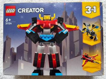 LEGO 31124 CREATOR 3+1 SUPER ROBOT beschikbaar voor biedingen