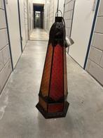 Hanglamp met gekleurde plastic plaatjes, Huis en Inrichting, Ophalen, Zo goed als nieuw, Overige materialen, 75 cm of meer