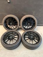 18 inch mak velgen met banden 5x112 vw golf seat leon skoda, 18 inch, Gebruikt, Banden en Velgen, Ophalen of Verzenden