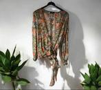 Alix overslagblouse maat S, Ophalen of Verzenden, Zo goed als nieuw, Zwart