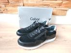 Gabor sneakers met rits ZGAN! maat 9 / 43 zwart, Zwart, Gabor, Ophalen of Verzenden, Sneakers of Gympen