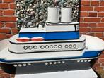 Stoomboot -pakjesboot van Sinterklaas van papmaché, Diversen, Sinterklaas, Ophalen, Gebruikt