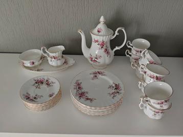 Royal Albert Lavender rose ontbijt service 8 delig beschikbaar voor biedingen