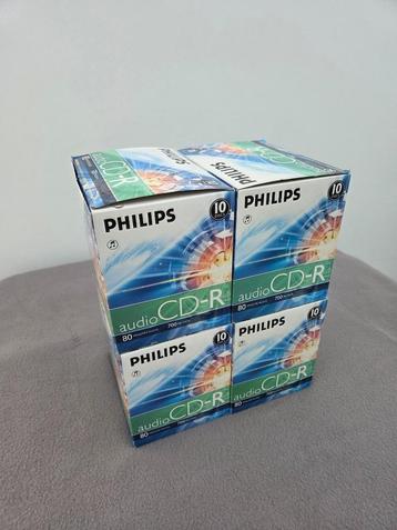 Onbeschreven cd's Philips beschikbaar voor biedingen