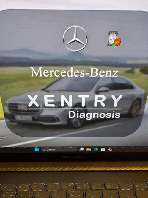 Professionele Diagnose Laptop  Mercedes-Benz XENTRY / DAS /, Auto diversen, Overige Auto diversen, Ophalen of Verzenden