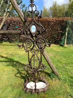 Gietijzeren antieke kapstok uit Herenboerderij brocante, Gebruikt, Metaal, 150 tot 200 cm, Ophalen