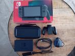 nintendo switch, Ophalen of Verzenden, Zo goed als nieuw, Met 2 controllers, Switch Original