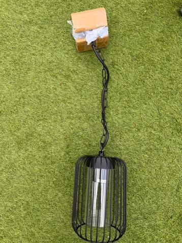 RVS hanglamp buiten 2 stuks beschikbaar voor biedingen