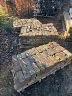 Oude waaltjes / gebakken klinkers, Tuin en Terras, Tegels en Klinkers, Ophalen, Gebruikt, Klinkers