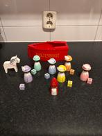 Houten sinterklaas met pieten, pakjes, paard en een boot, Diversen, Sinterklaas, Ophalen of Verzenden, Zo goed als nieuw