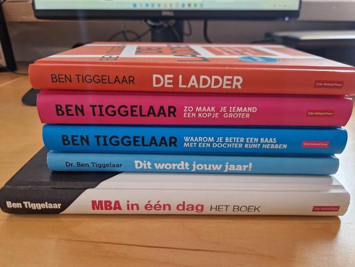 Ben Tiggelaar (pakket van 5 boeken), Boeken, Advies, Hulp en Training, Zo goed als nieuw, Ophalen of Verzenden