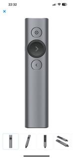 Logitech Spotlight Presentation Remote grijs, Ophalen of Verzenden, Zo goed als nieuw, Draadloos